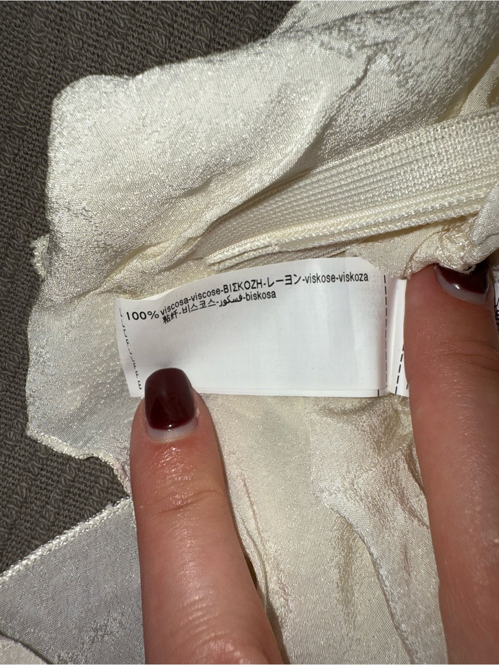 Zara Ivory Halter Ruffle Mini Dress - Picture 10 of 10